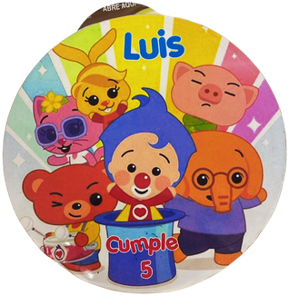 Sticker Luis cumple 5