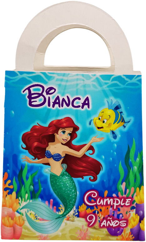 Bolsa Sirena, cumpleaños 9